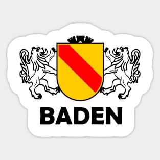 Baden Germany Sticker